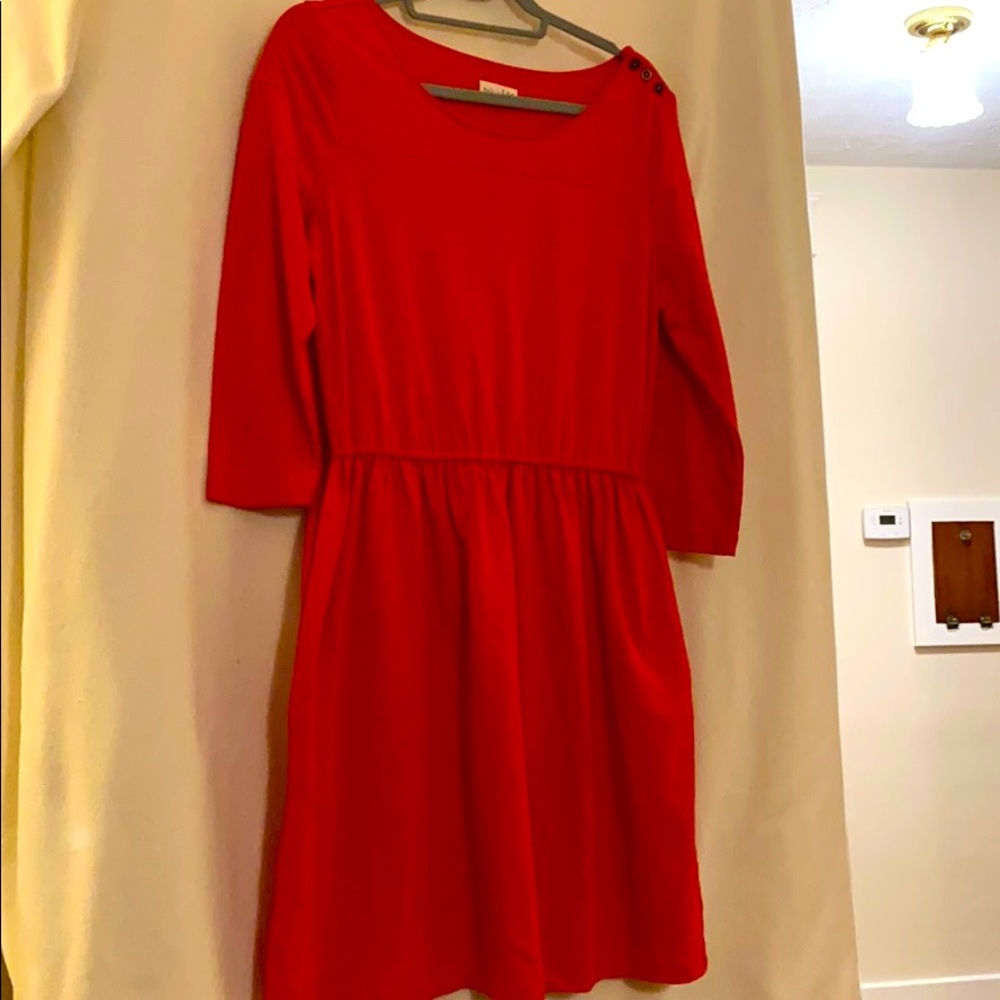 Maison Jules 3/4 Sleeve Knit Dress w/ pockets